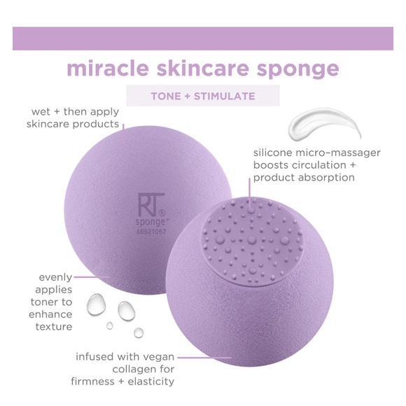 Real Techniques Miracle Skincare Sponge - Picture 4 of 8